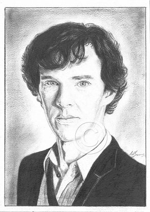 Benedict Cumberbatch Pencil Portrait