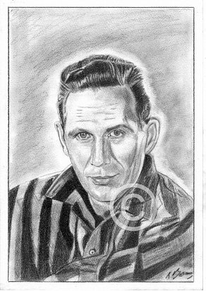 Chet Atkins Pencil Portrait
