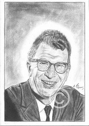 Dave Brubeck Pencil Portrait
