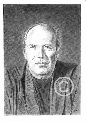 Hans Zimmer Pencil Portrait