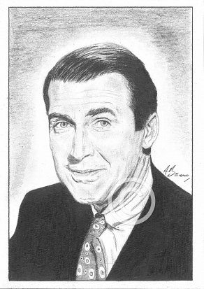James Stewart Pencil Portrait