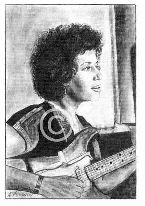 Janis Ian Pencil Portrait