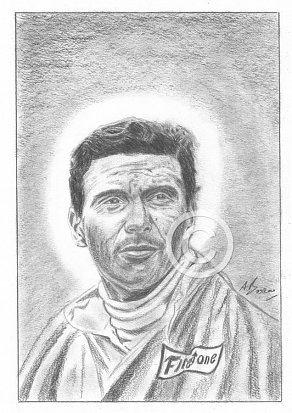 Jim Clark Pencil Portrait