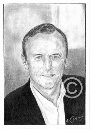 John Grisham Pencil Portrait