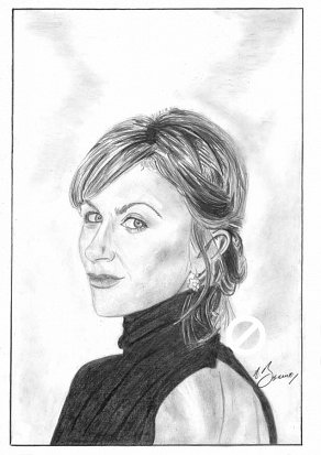 Katherine Kelly Pencil Portrait