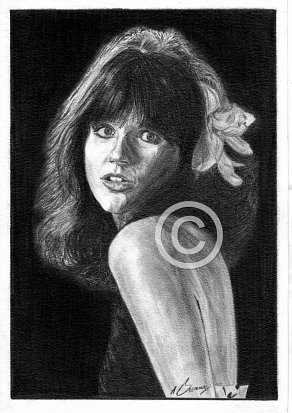 Linda Ronstadt Pencil Portrait