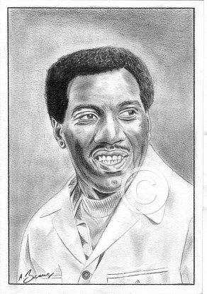 Otis Redding Pencil Portrait
