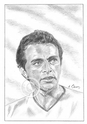 Richard Burton Pencil Portrait